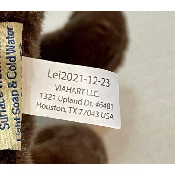 Tiger Tale Toys Siamese Cat Plush Realistic Viahart Sitting Stuffed Animal 13" - Picture 8 of 11